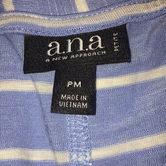 Blouse by A.n.a Size Petite Medium - Picture 5 of 6